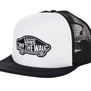 VANS-CLASSIC PATCH TRUCKER-BLACK/WHITE